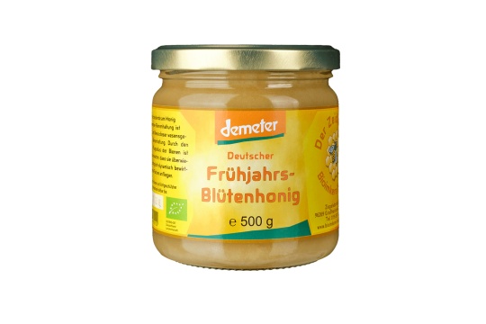 Deutscher Frühjahrsblütenhonig 500g  