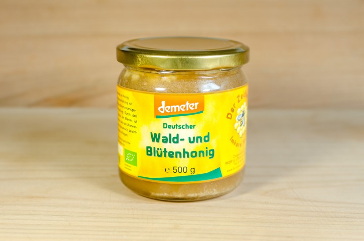 Deutscher Wald- und Blütenhonig 500g 