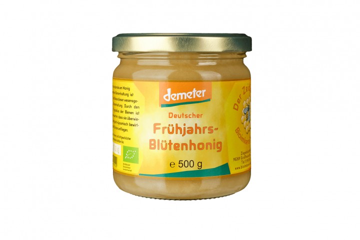 Deutscher Frühjahrsblütenhonig 500g  